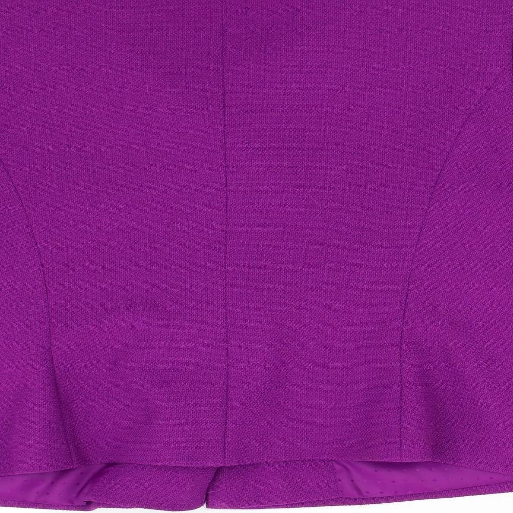 M&S Womens Purple Jacket Size 16