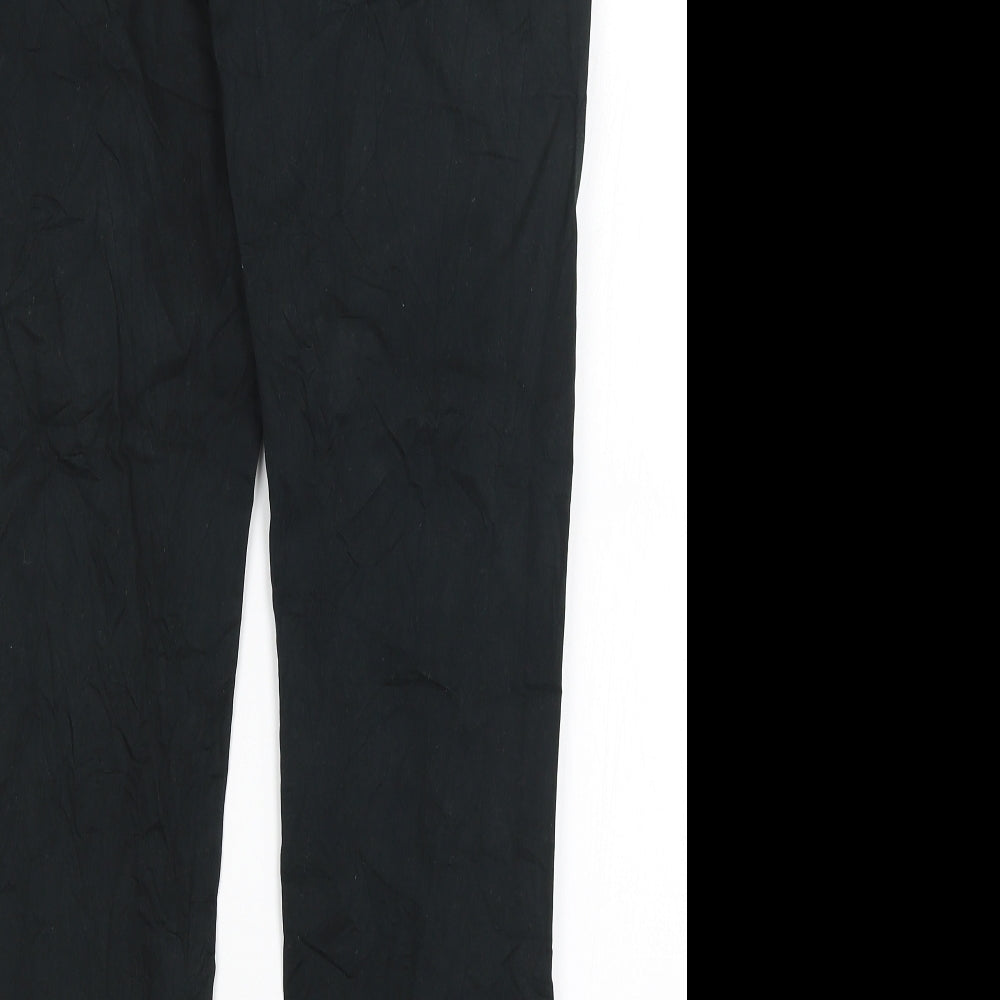 Lindex Womens Black Trousers Size 10 L30 in