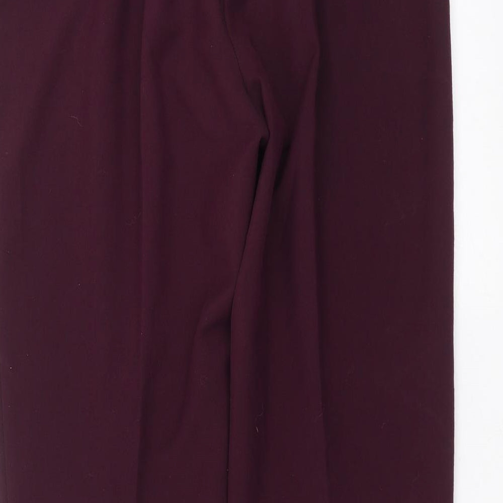 Arista Womens Purple Trousers Size 12 L27 in