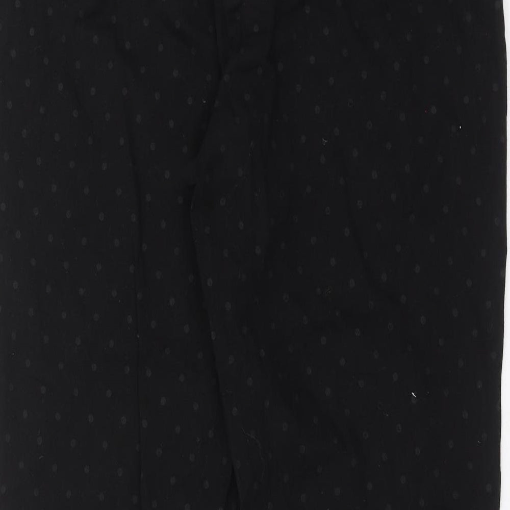 Kew 159 Womens Black Polka Dot Skinny Jeans Size XL L27 in