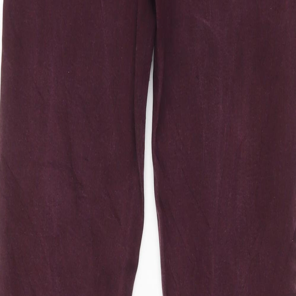 Zara Womens Purple Skinny Jeans Size 28 L30 in