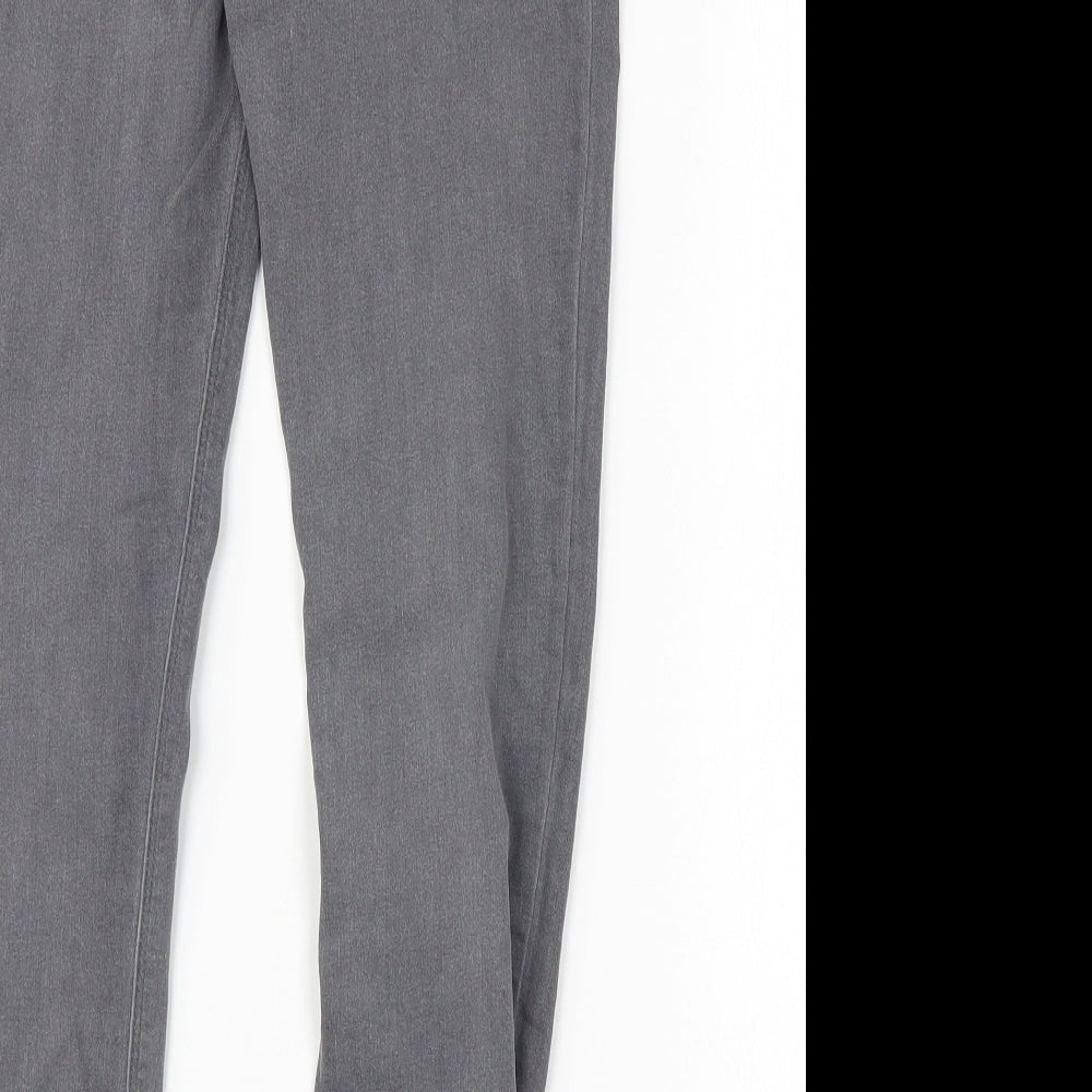 Denim & Co. Girls Grey Skinny Jeans Size 11-12 Years