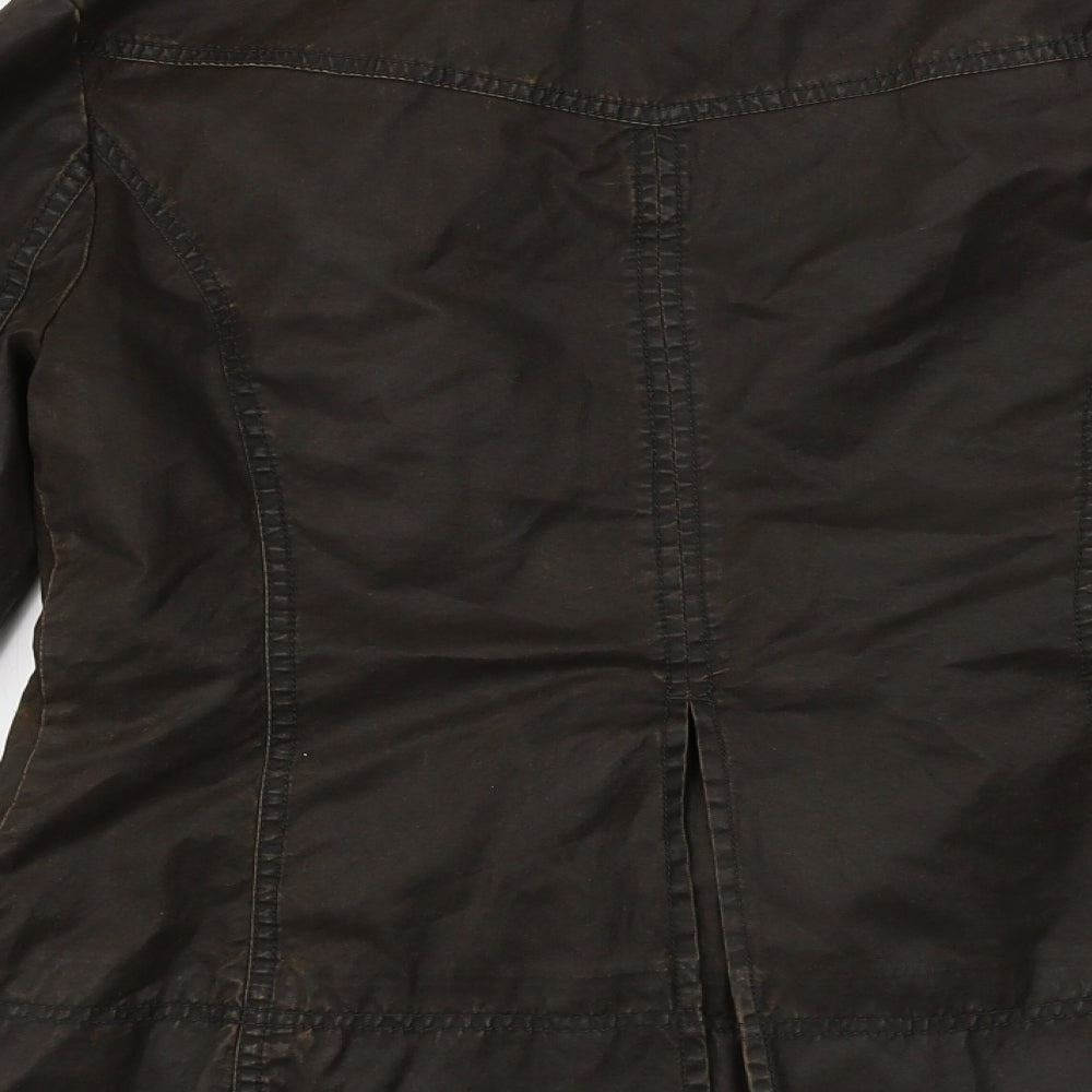 Marks and Spencer Womens Brown Jacket Coat Size 8
