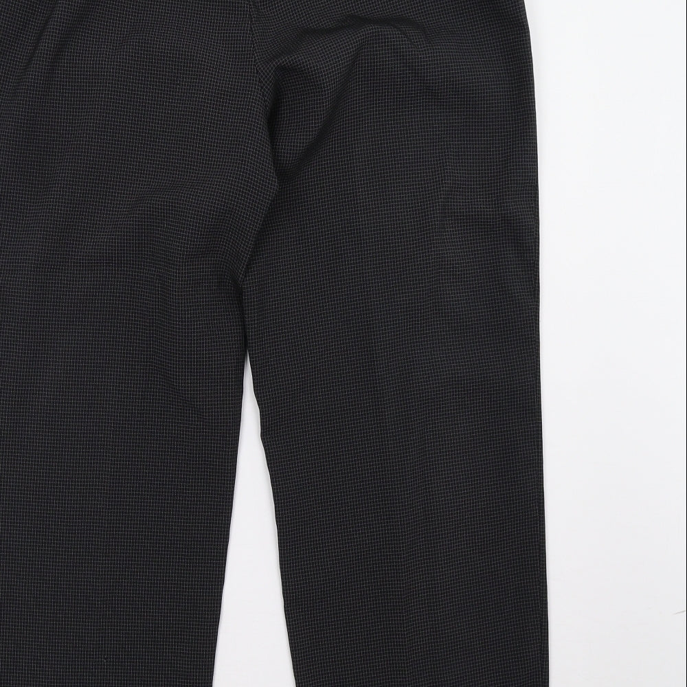 Marks and Spencer Womens Grey Trousers Size 14 L38 in
