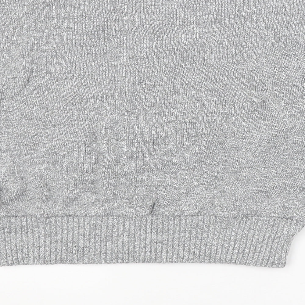 PRETTYLITTLETHING Womens Grey Pullover Jumper Size M