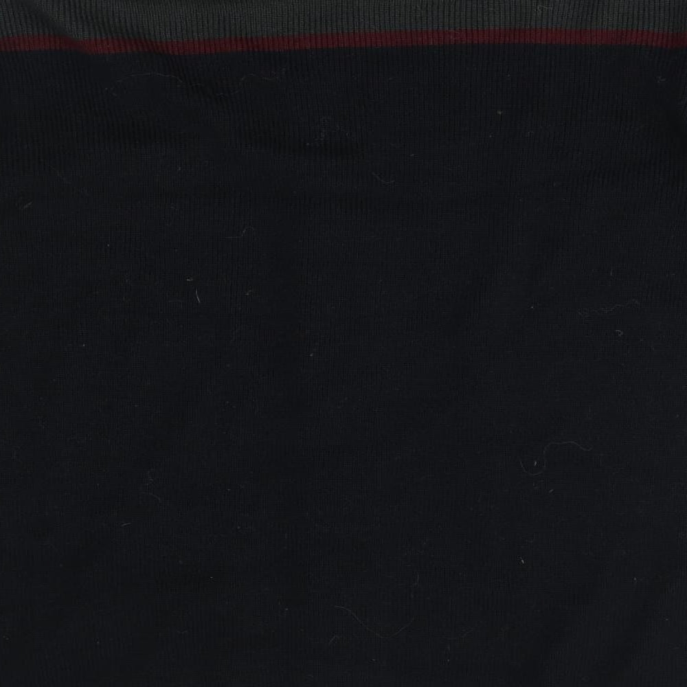 EWM Womens Black Full Zip Jumper Size M