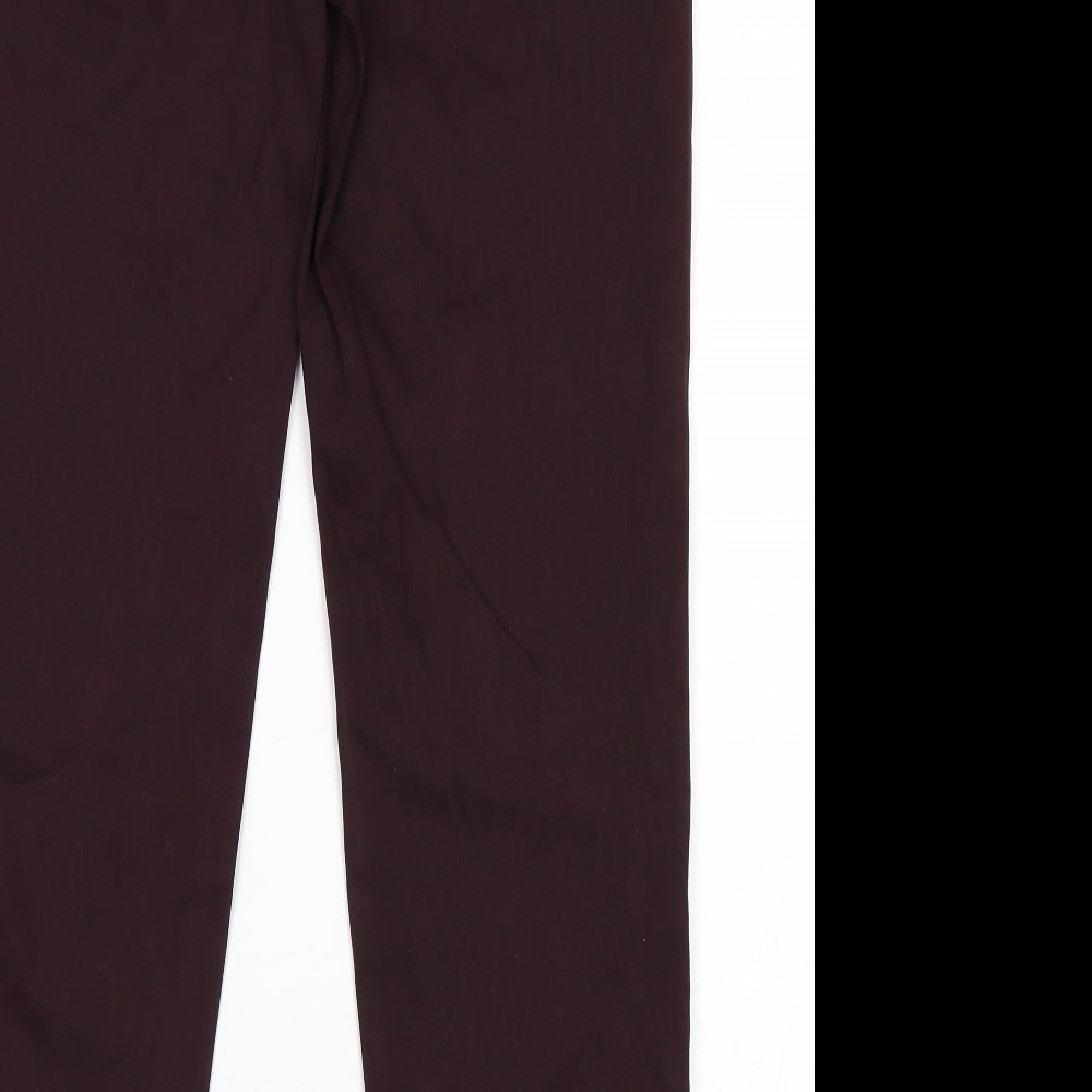 Preworn Womens Purple Skinny Jeans Size 34 in L29 in