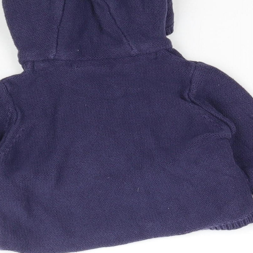minidub Baby Blue Knit Cardigan Jumper One Size - Hoodie