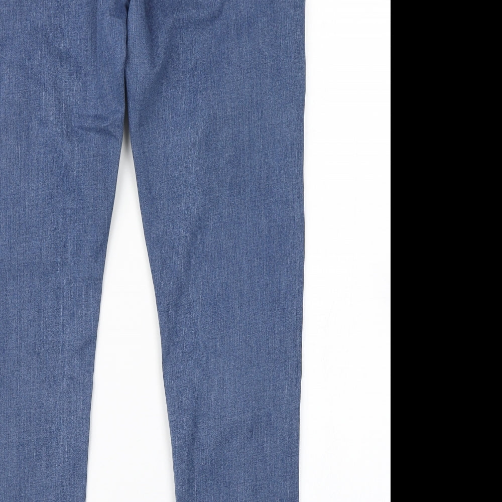 Quiz Womens Blue Denim Skinny Jeans Size 34 in L27 in