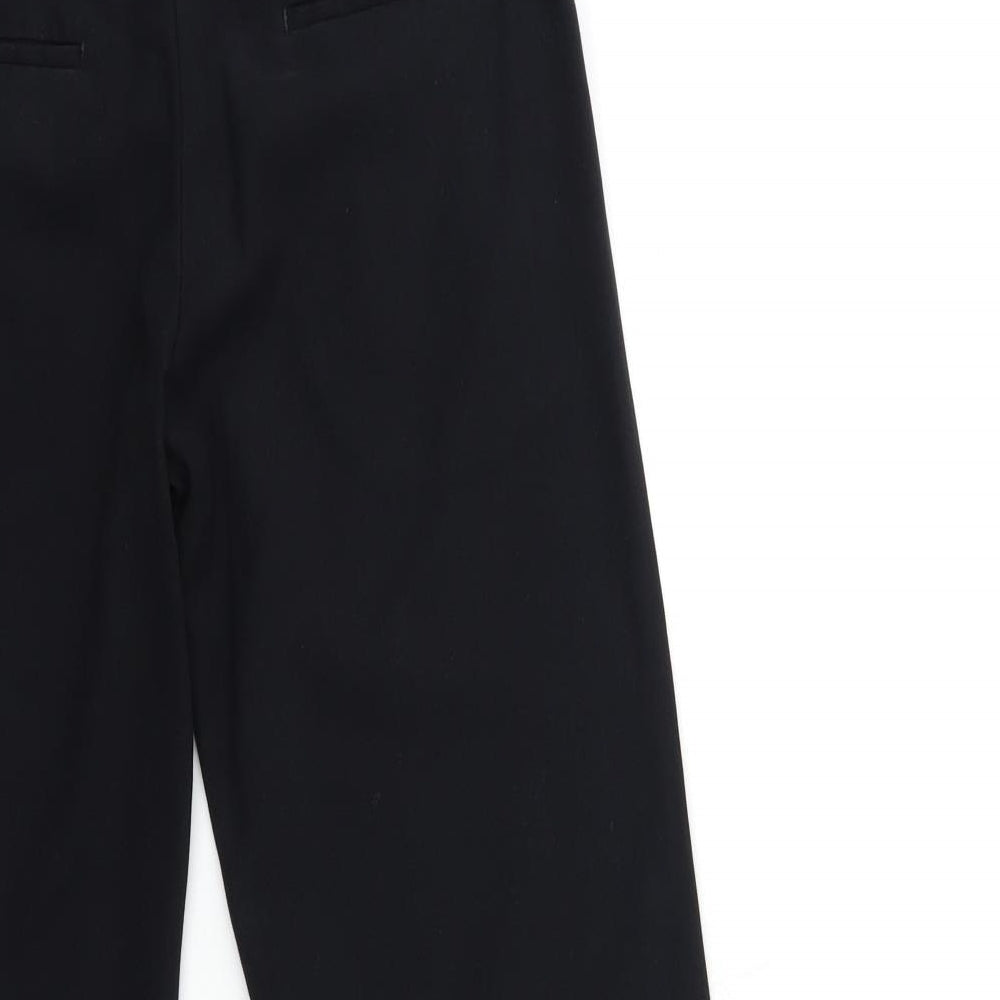 NEXT Womens Black Trousers Size 8 L28 in