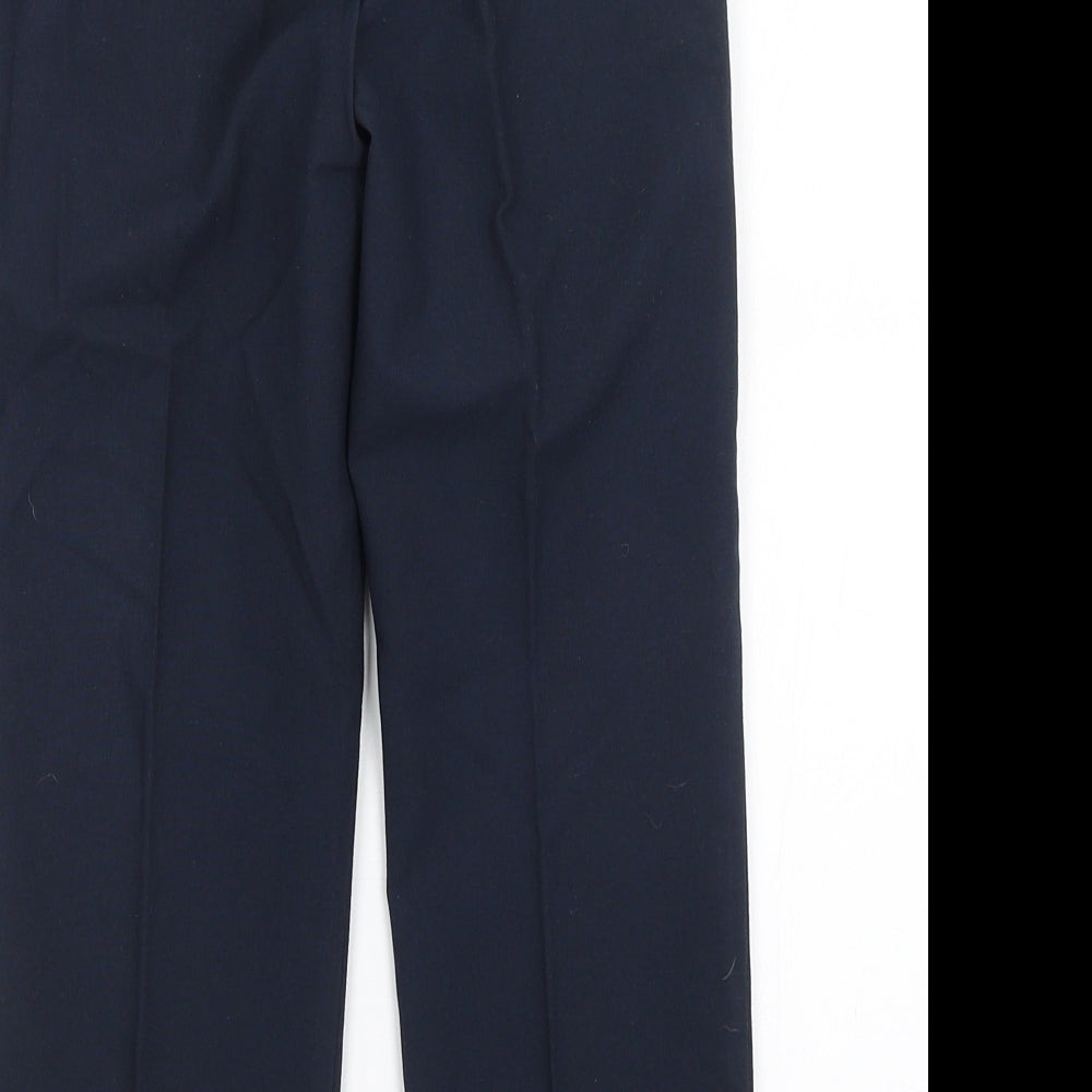M&S Boys Blue Dress Pants Trousers Size 8-9 Years