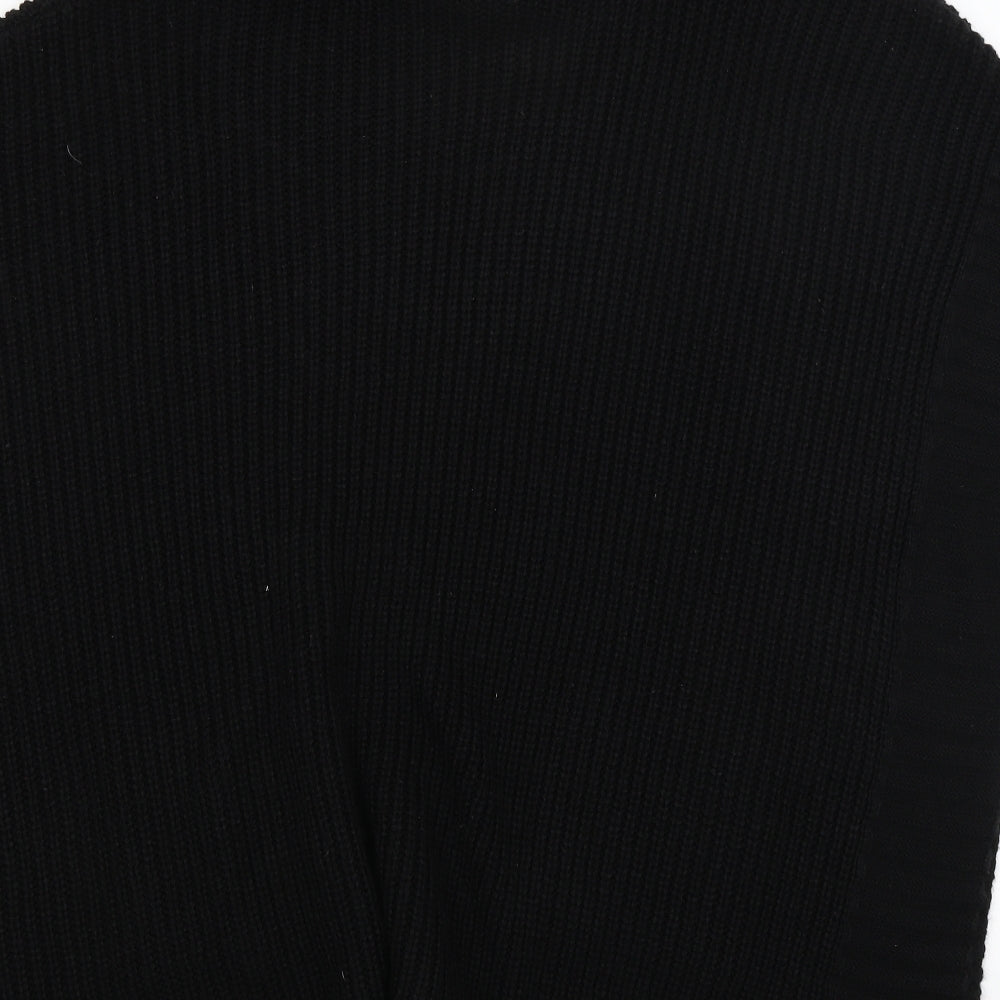 F&F Womens Black Jacket Poncho Size S