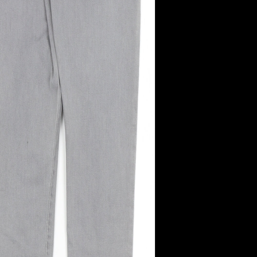 Denim Co Womens Grey Skinny Jeans Size 14 L28 in