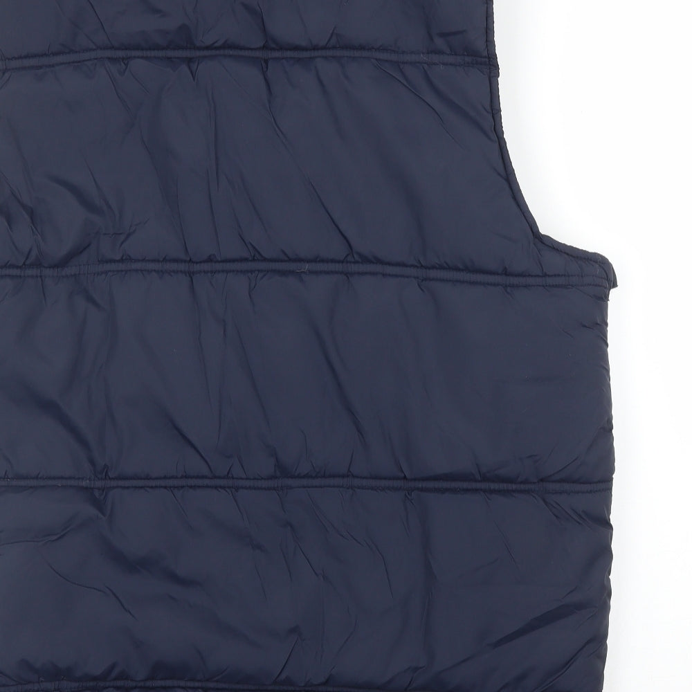 Wolsey Mens Blue Gilet Jacket Size L