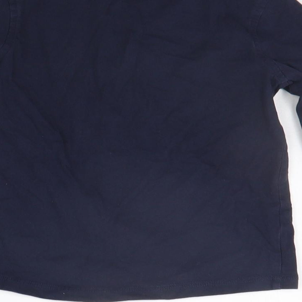 George Boys Blue Basic T-Shirt Size 3-4 Years