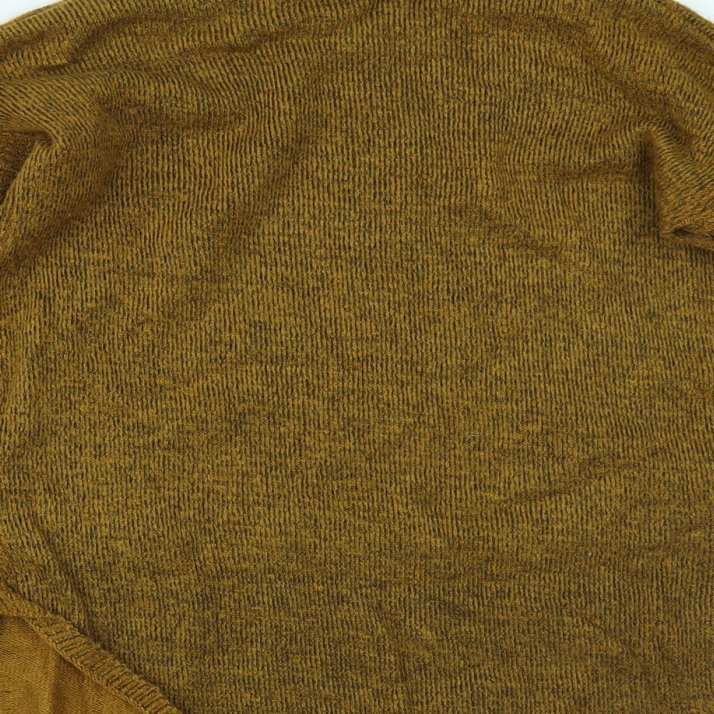 New Look Womens Yellow Pullover Jumper Size 10