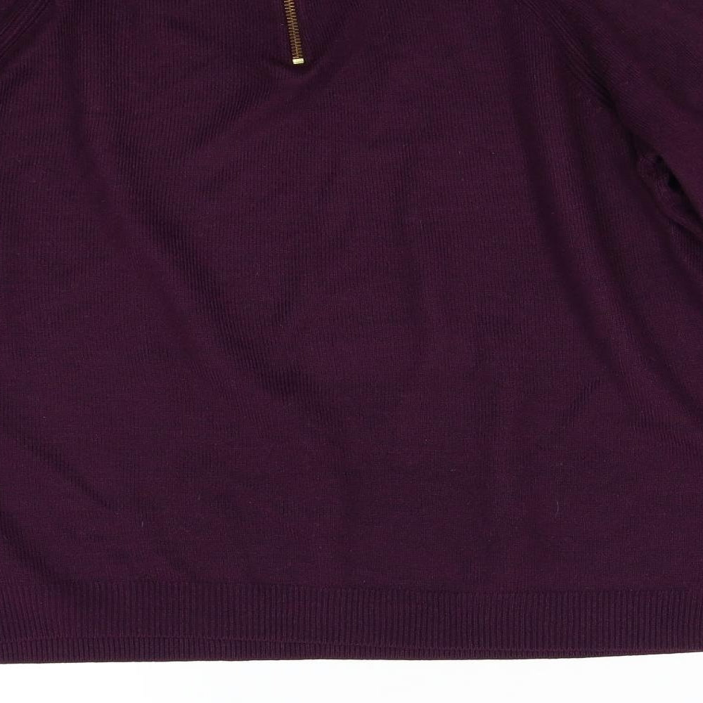 Per Una Womens Purple Pullover Jumper Size 12