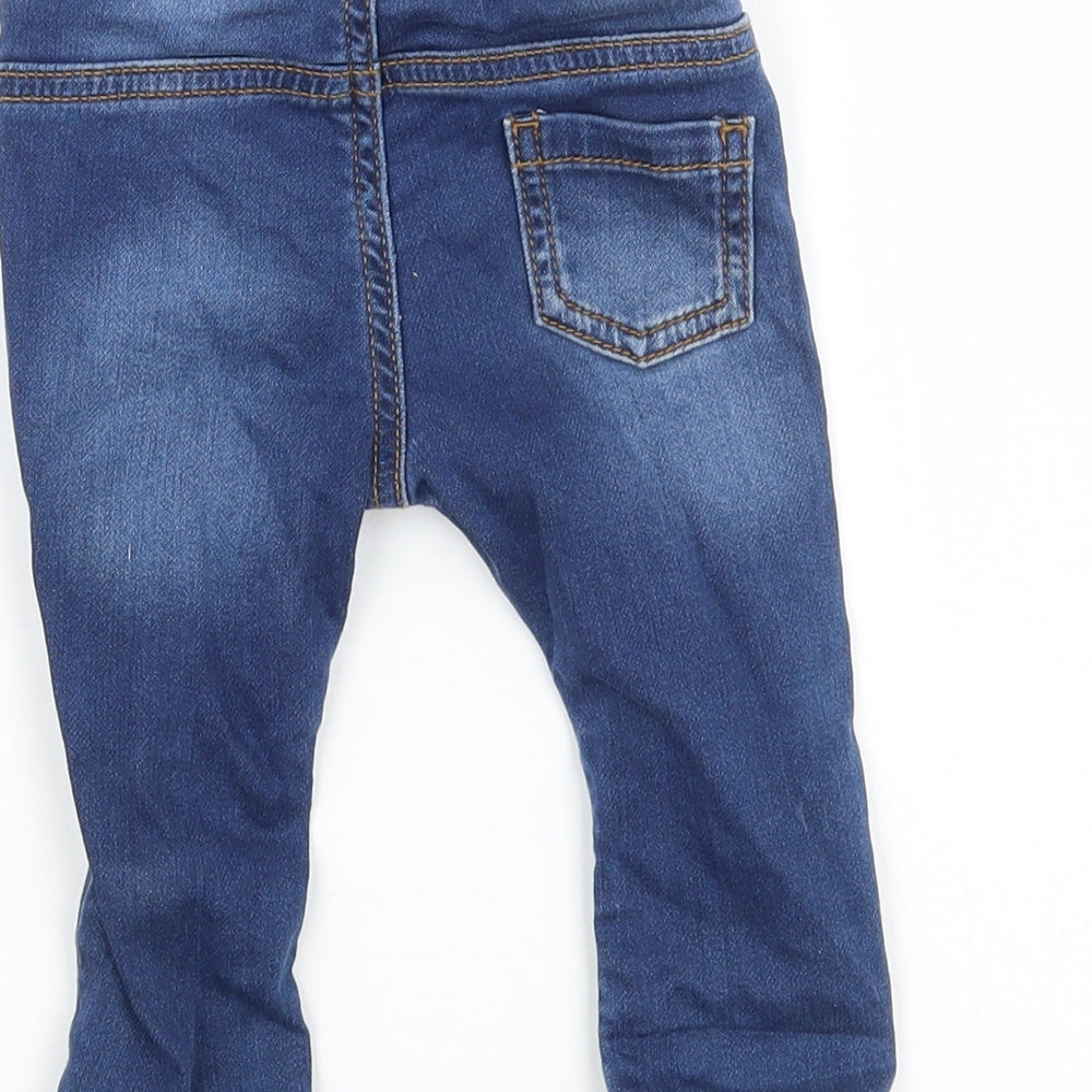 Nutmeg Boys Blue Capri Jeans Size 3-6 Months