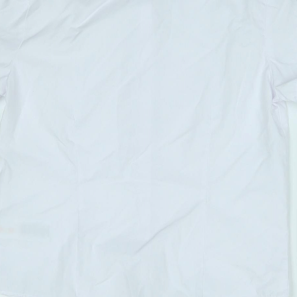 George Boys White Polo Size 7-8 Years