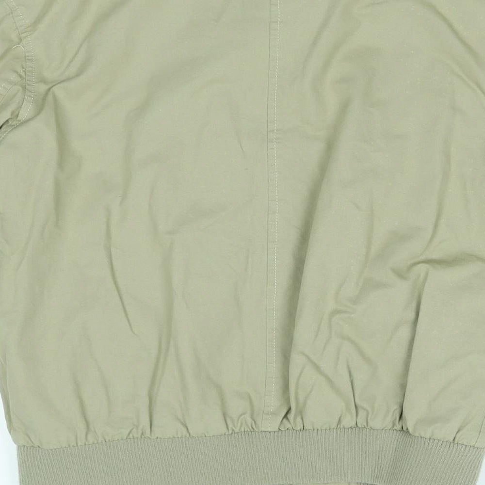 twisted gorilla Mens Green Bomber Jacket Jacket Size S