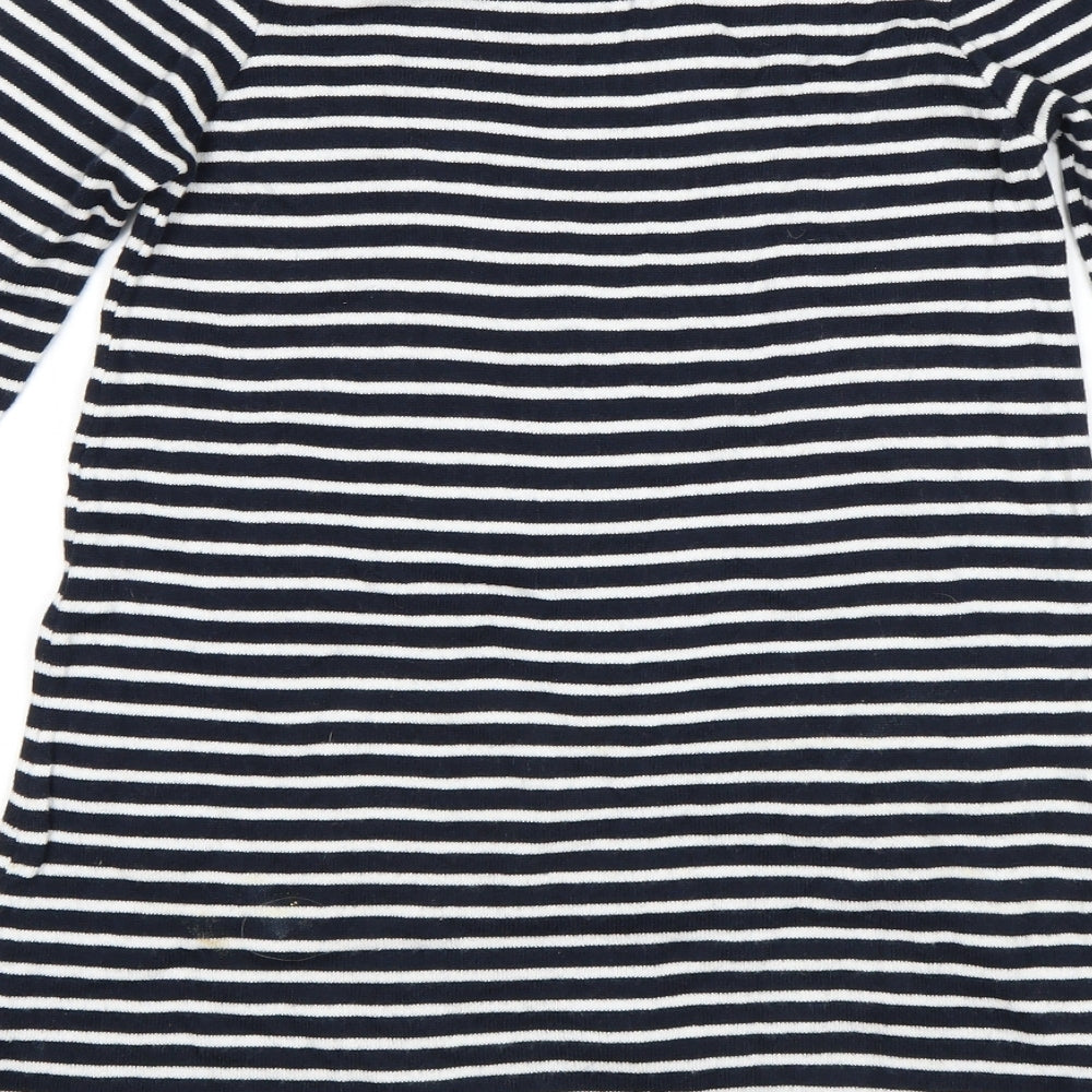 George Girls Multicoloured Striped Jumper Dress Size 7-8 Years