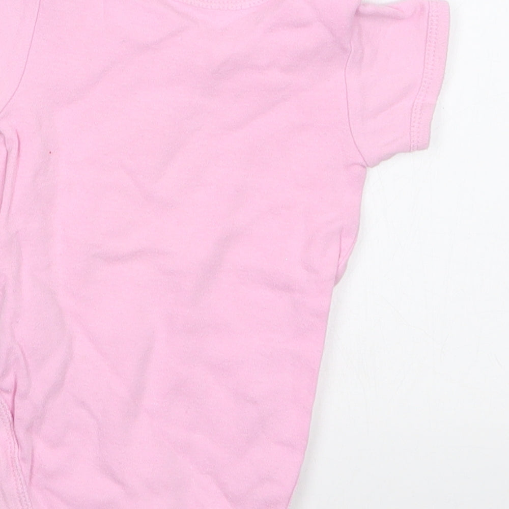 Earlydays Girls Pink Babygrow One-Piece Size 0-3 Months