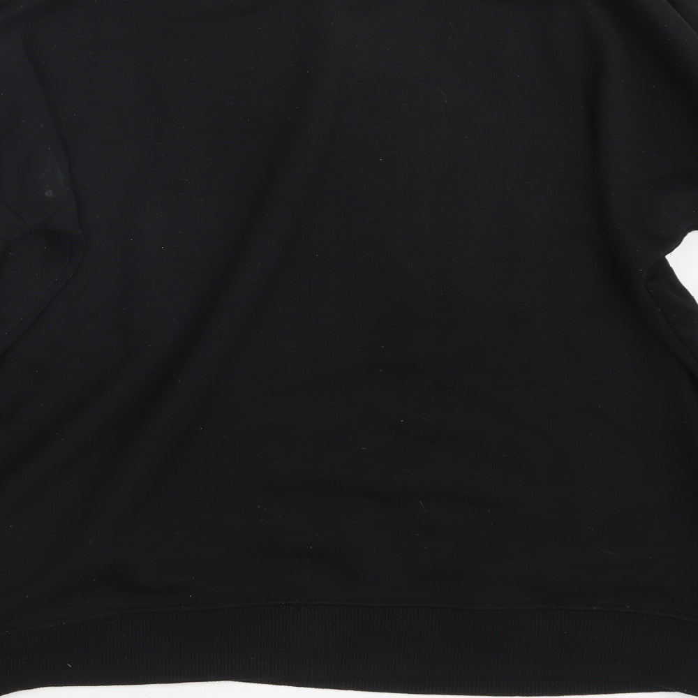 New Look Womens Black Pullover Jumper Size 12