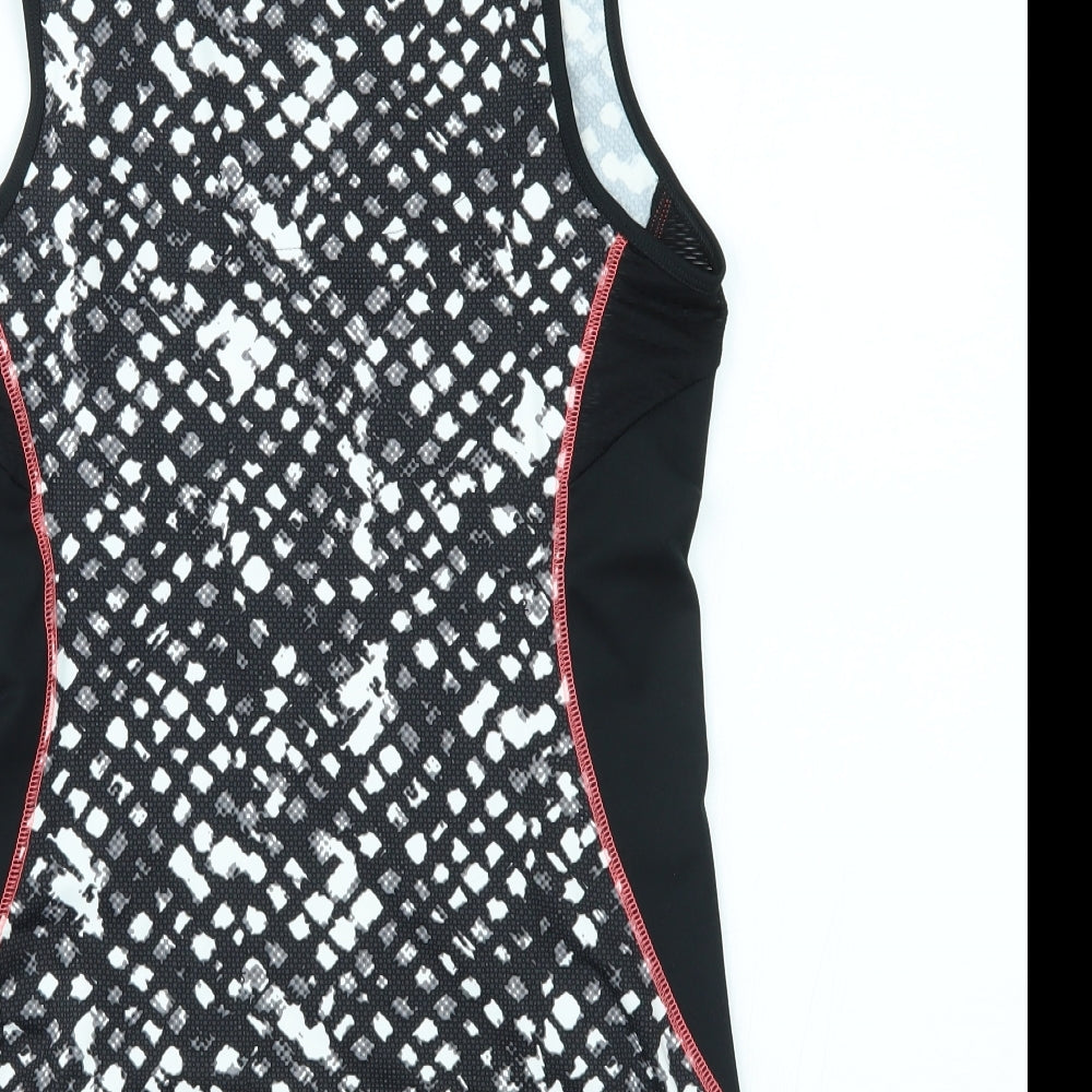 Marks and Spencer Womens Black Polka Dot Basic Tank Size 12