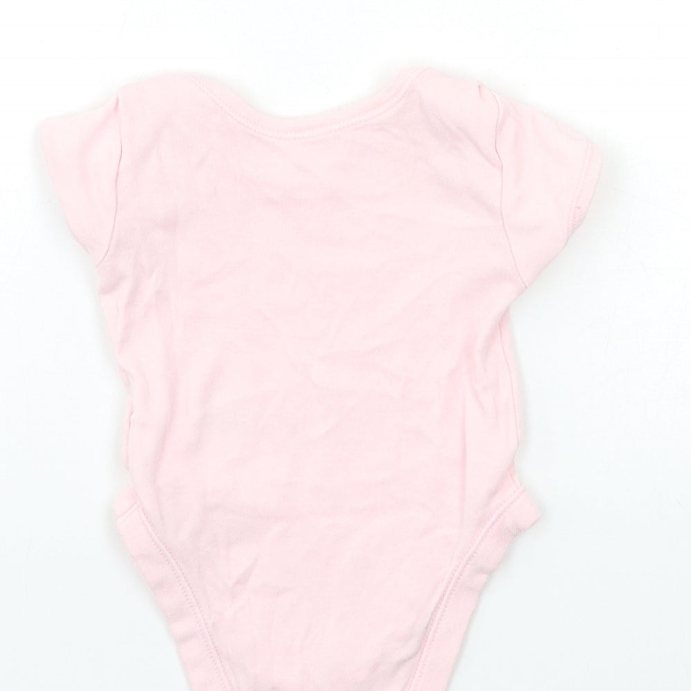 George Baby Pink Babygrow One-Piece Size 0-3 Months