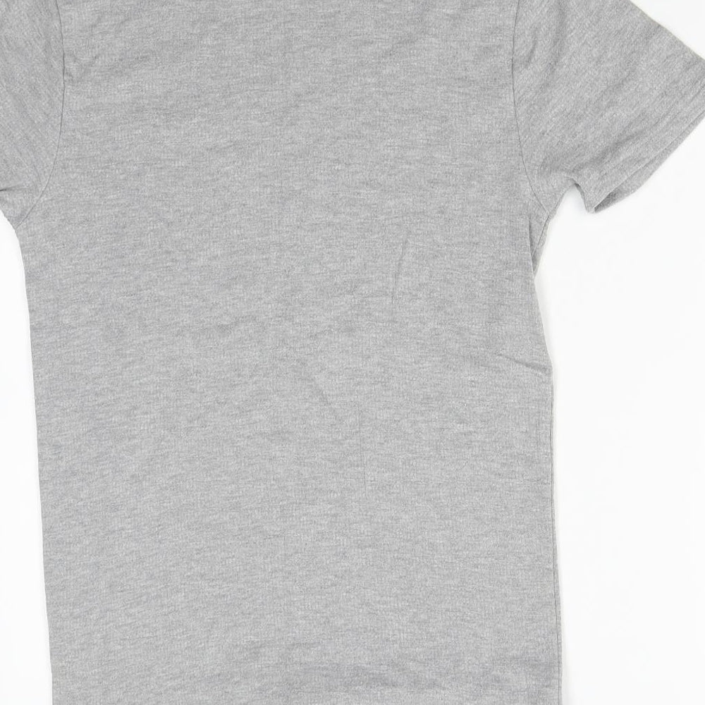 TU Womens Grey Basic T-Shirt Size L