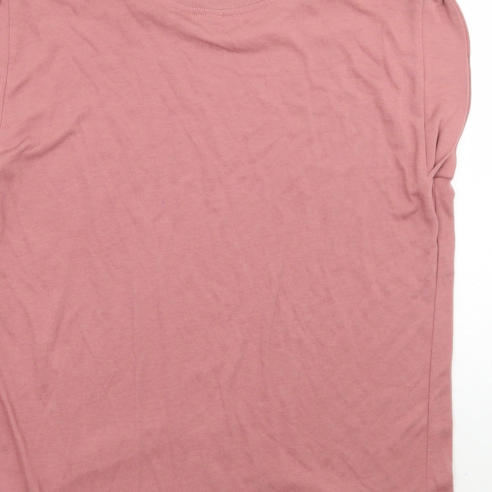Bella & Canvas Womens Pink Basic T-Shirt Size S