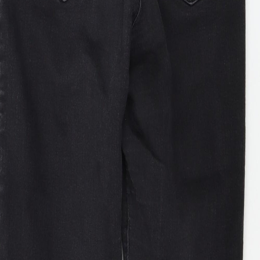 Topshop Womens Grey Denim Skinny Jeans Size 26 in L32 in