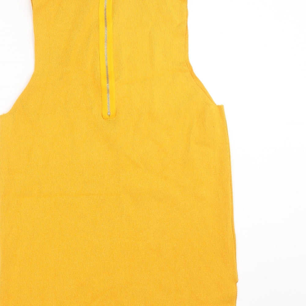ASOS Womens Yellow Pullover Jumper Size 8