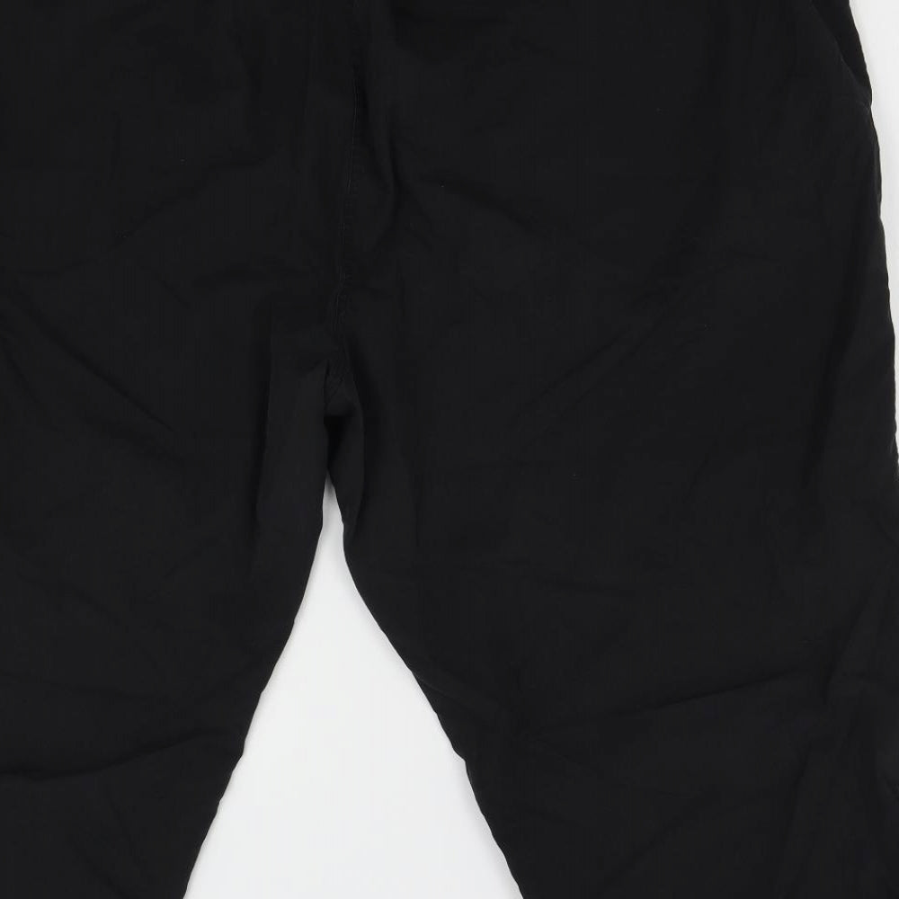 East Coast Womens Black Bermuda Shorts Size 28