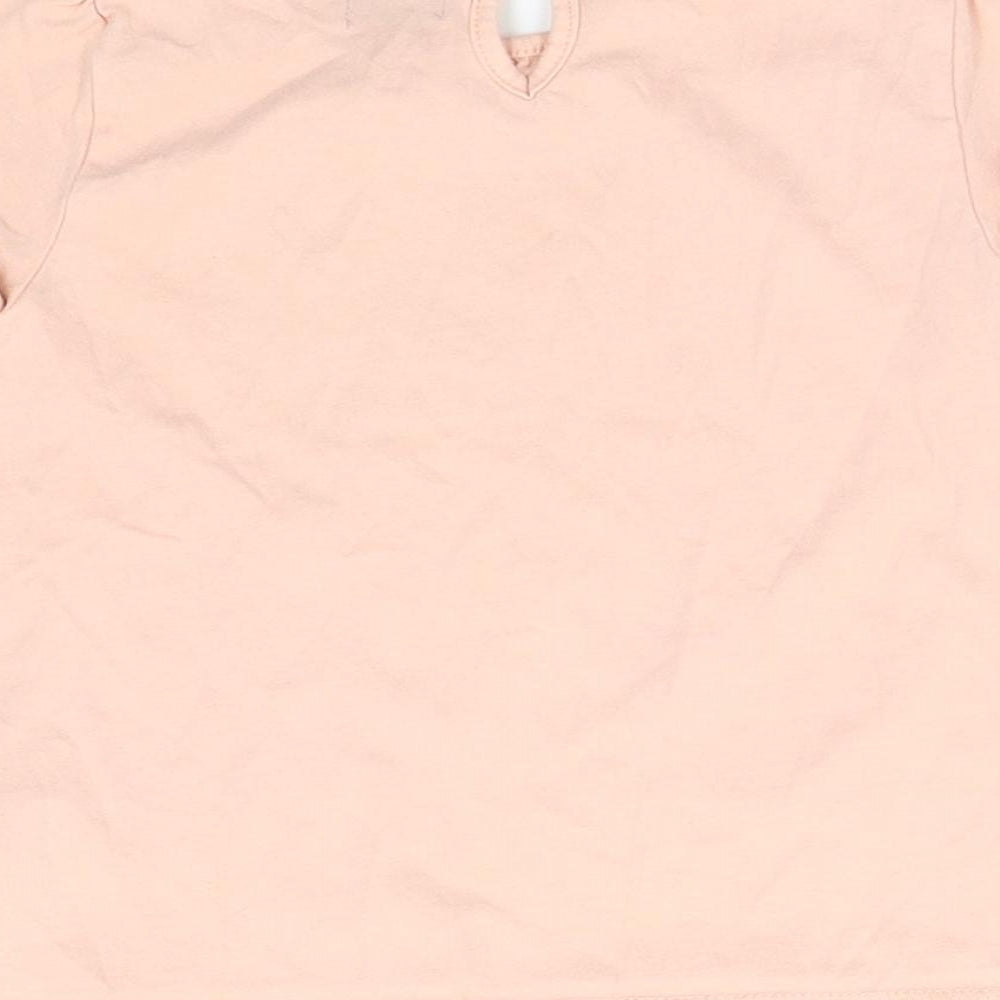 F&F Girls Pink Basic T-Shirt Size 2-3 Years