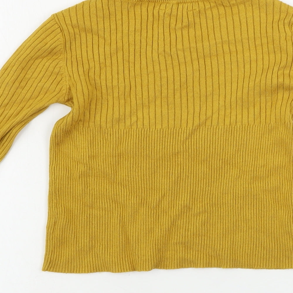 Candy Girls Yellow Pullover Jumper Size 10 Years