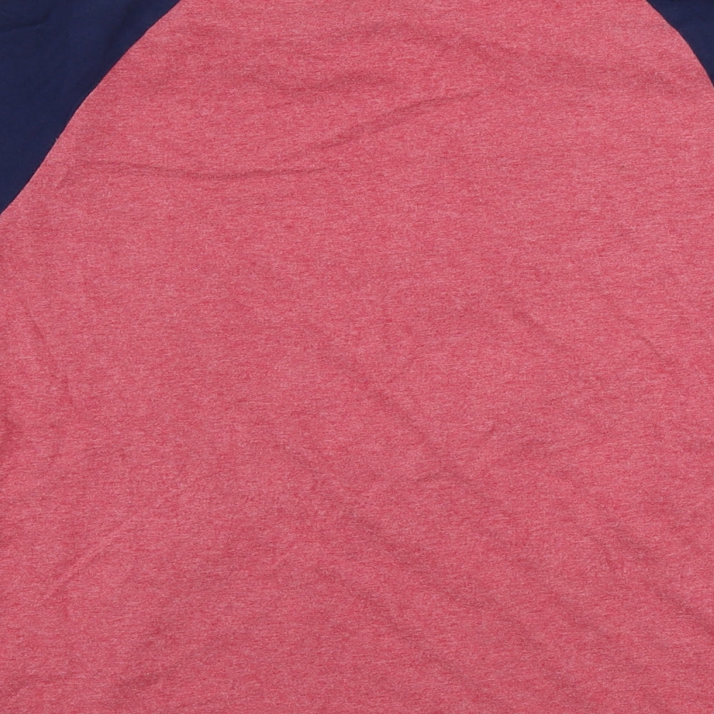 Marks and Spencer Mens Pink T-Shirt Size S