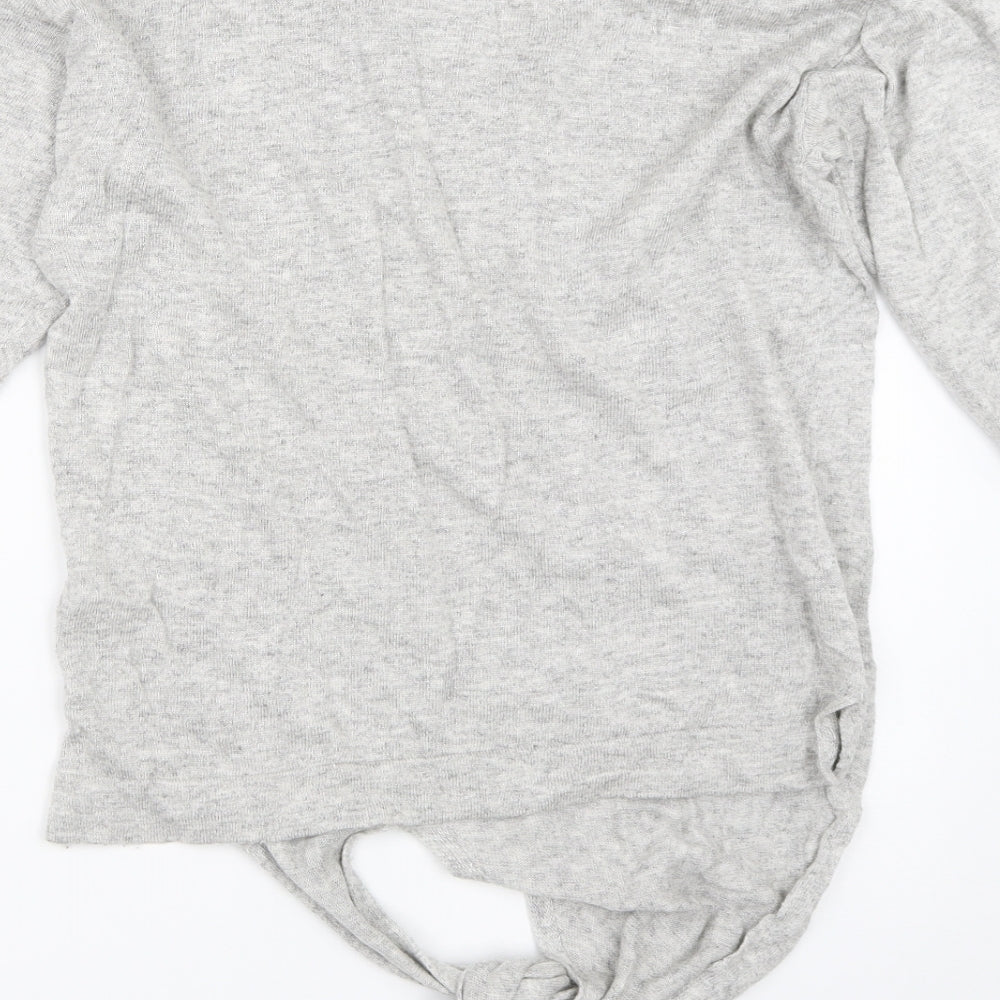 Marks and Spencer Womens Grey Pullover Jumper Size 10