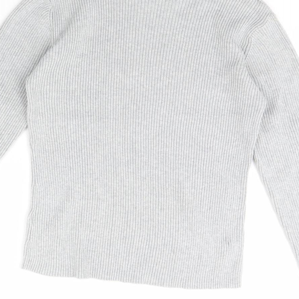 Damart Womens Grey Pullover Jumper Size 14