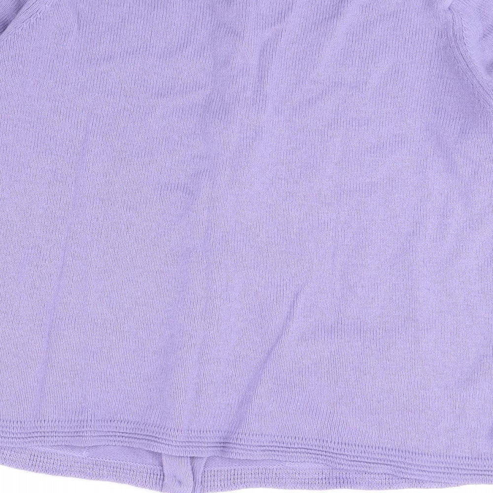 m&s Womens Purple Jacket Size 20