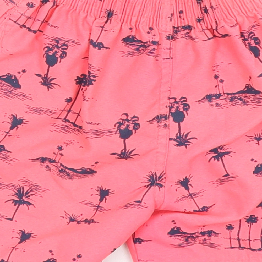 LITTLE REBEL Baby Pink Floral Sweatpants Trousers Size 12-18 Months