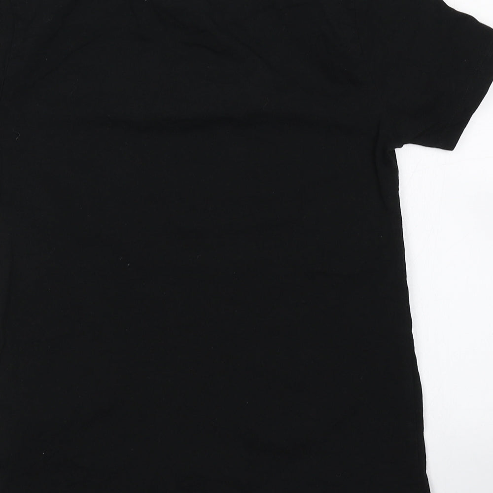 Primark Boys Black Basic T-Shirt Size S - Fortnite