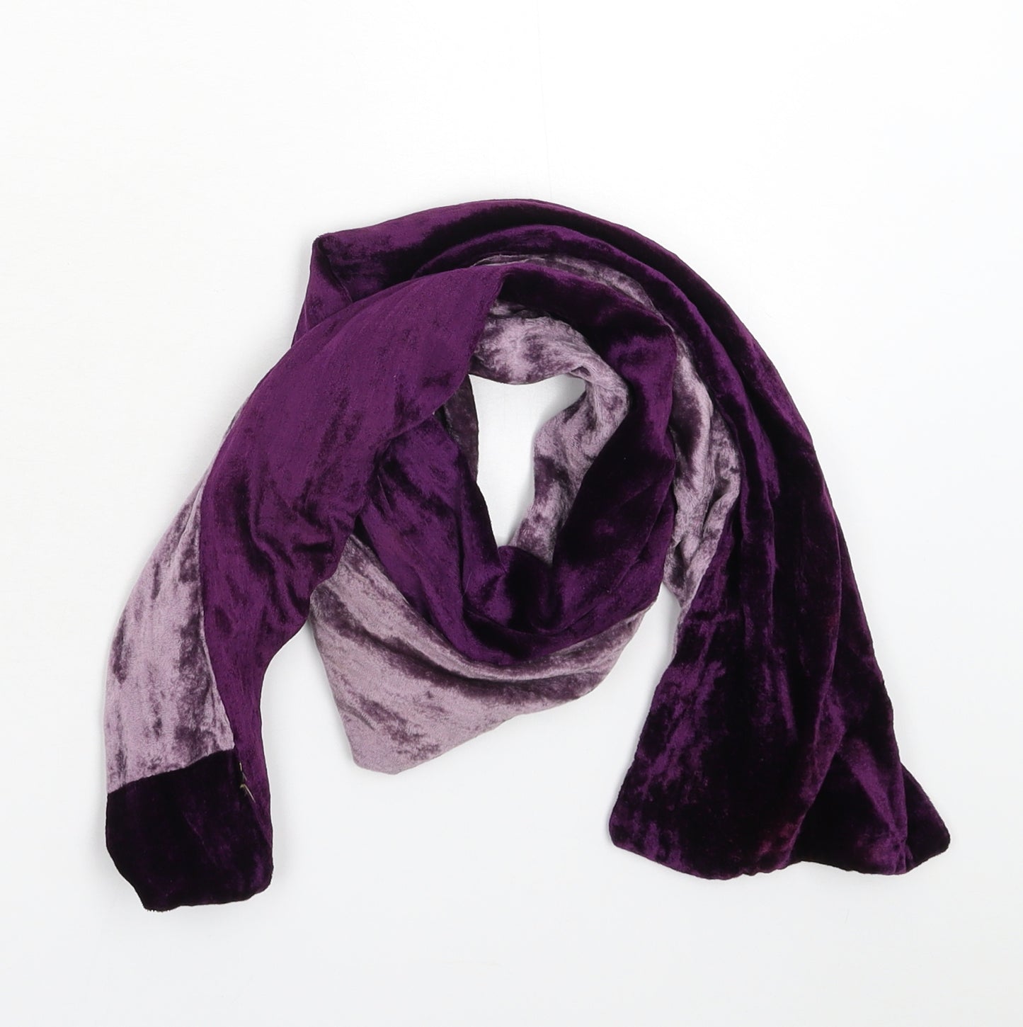 Preworn Womens Purple Scarf