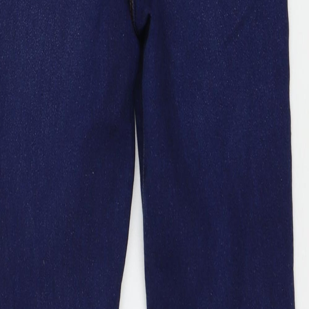 Denim & Co. Womens Blue Denim Skinny Jeans Size 6 L24 in