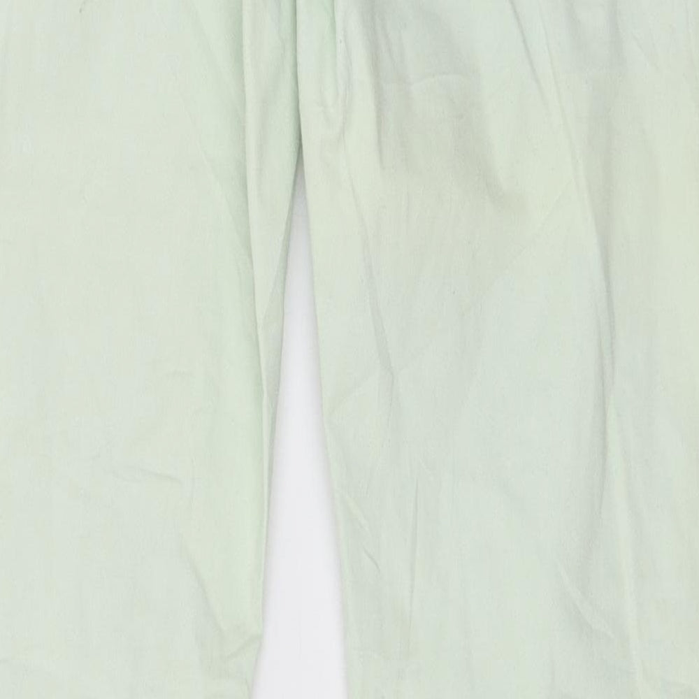 Laura Torelli collection Womens Green Denim Skinny Jeans Size 8 L30 in