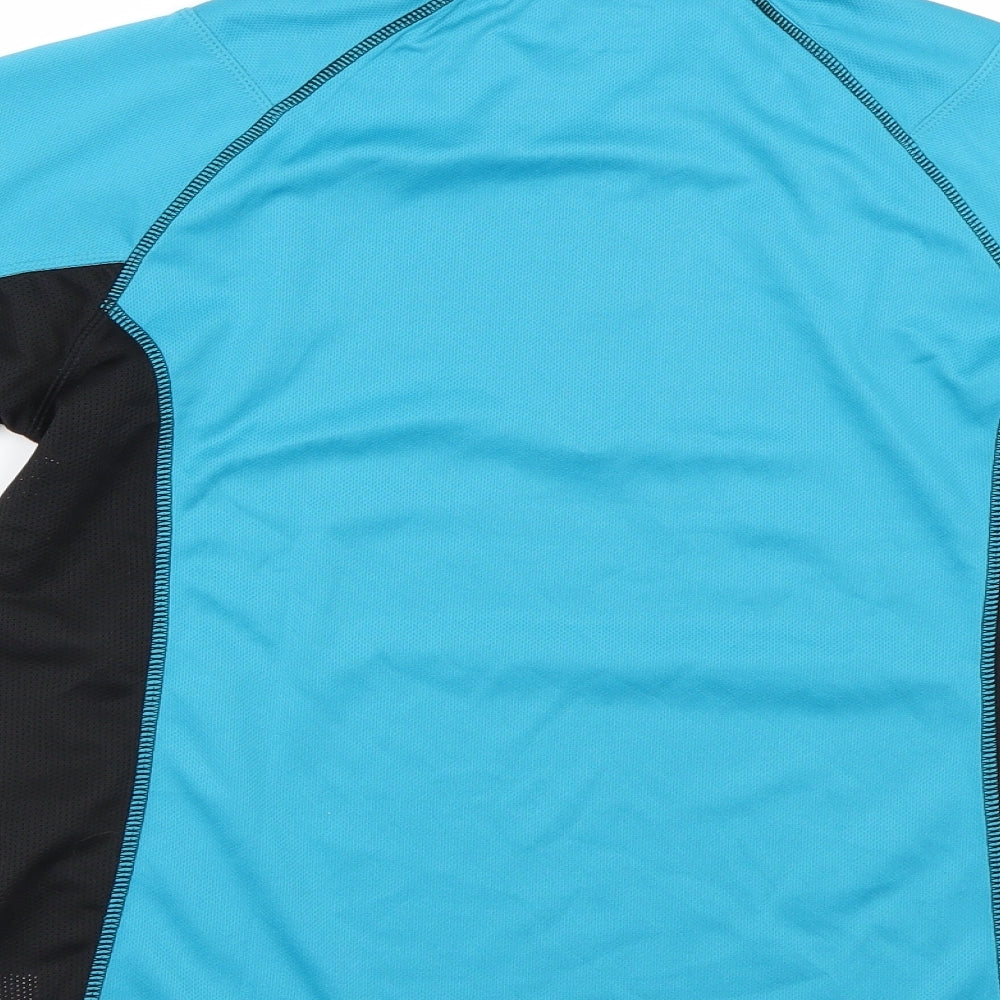 FZ Firza Womens Blue Jersey T-Shirt Size XS