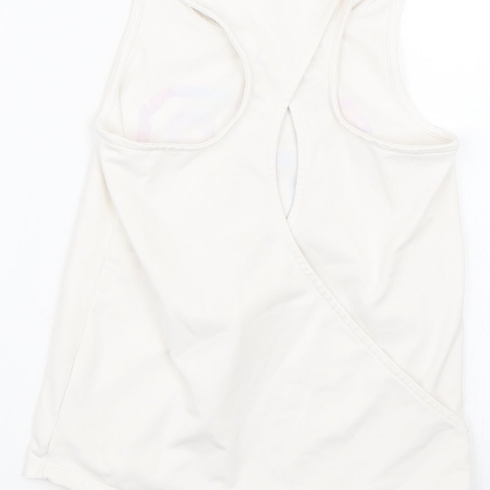 F&F Girls White Basic Tank Size 8-9 Years