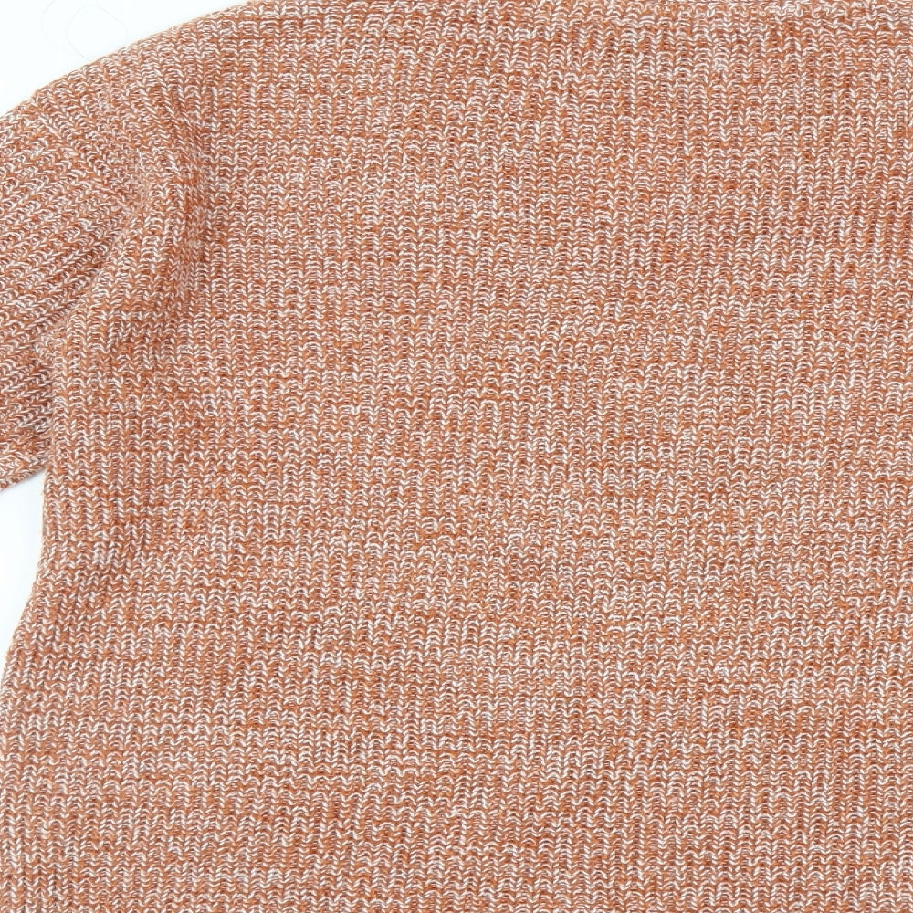 Matalan Womens Orange Pullover Jumper Size L