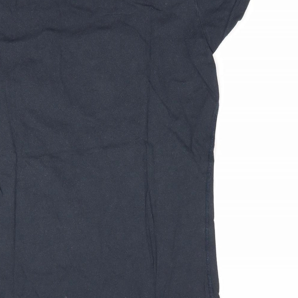 Jack Wills Womens Blue Basic T-Shirt Size 8
