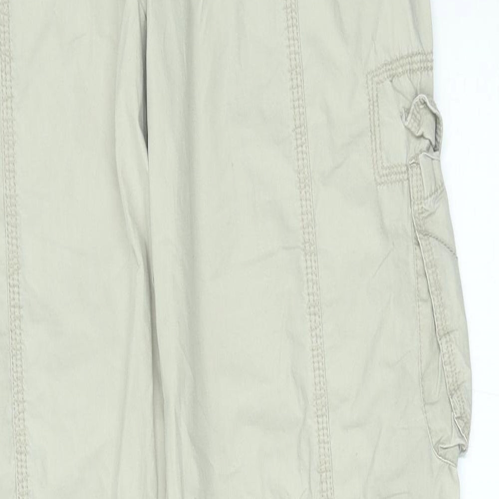 Champion Womens Beige Cargo Trousers Size 12 L32 in
